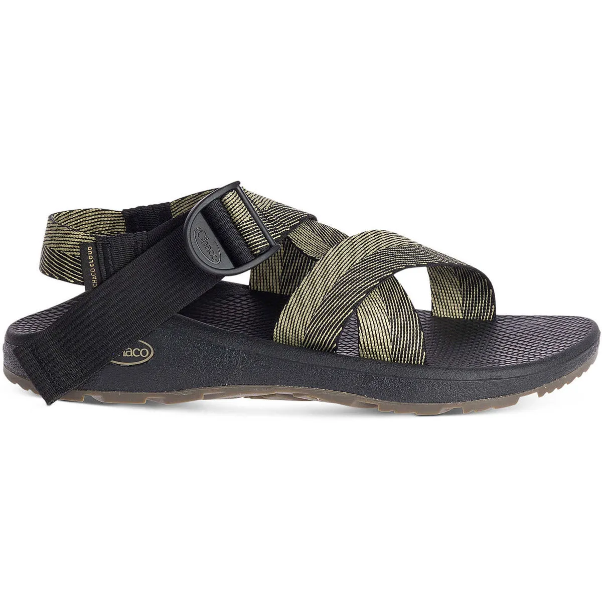 Men's Mega Z/Cloud Wide-Strap Cushioned Sandal