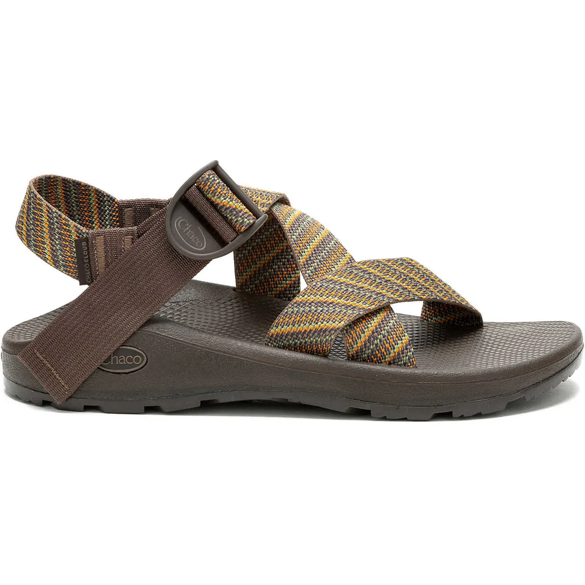 Men's Mega Z/Cloud Wide-Strap Cushioned Sandal