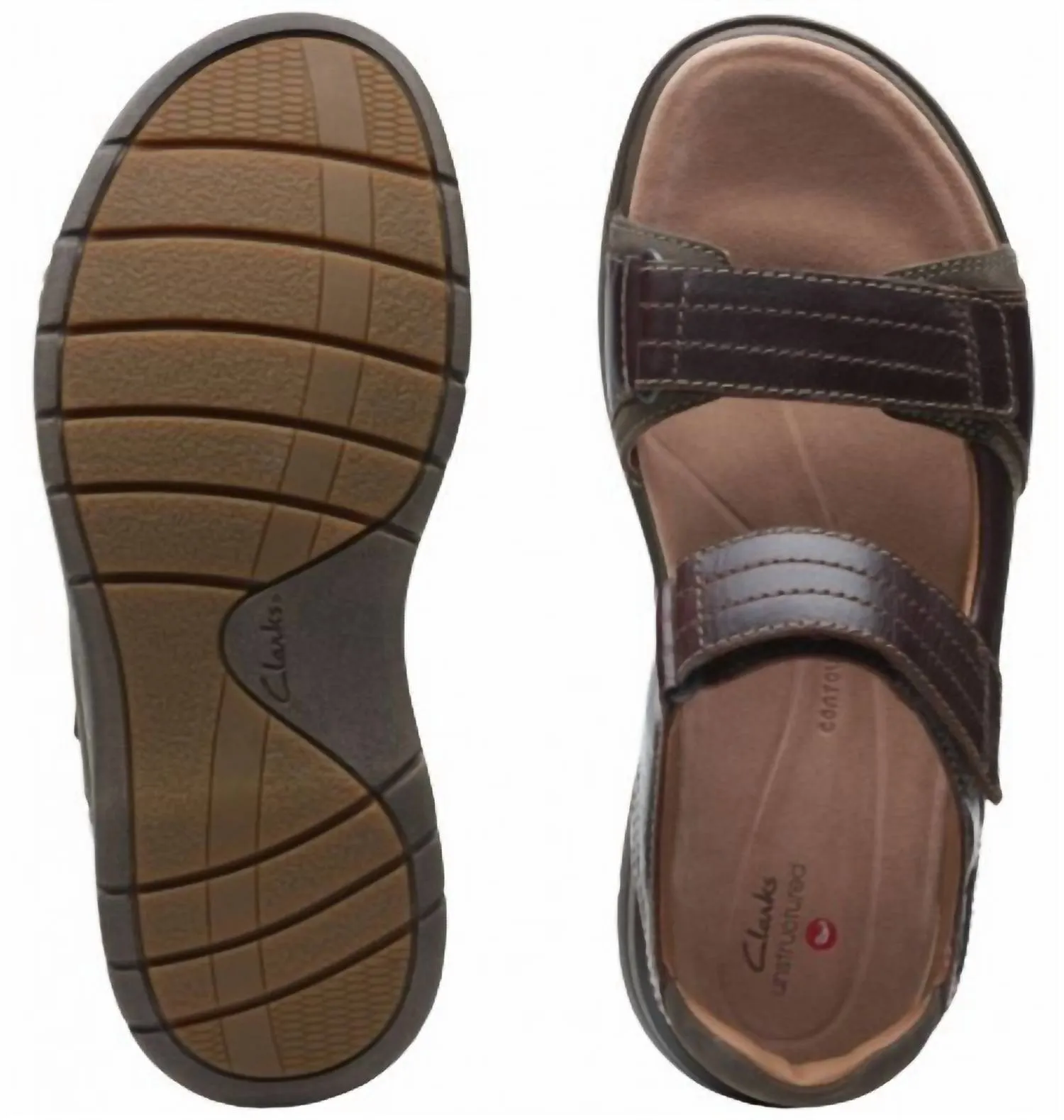 Men's Nature Trek Sandals In Mahogany