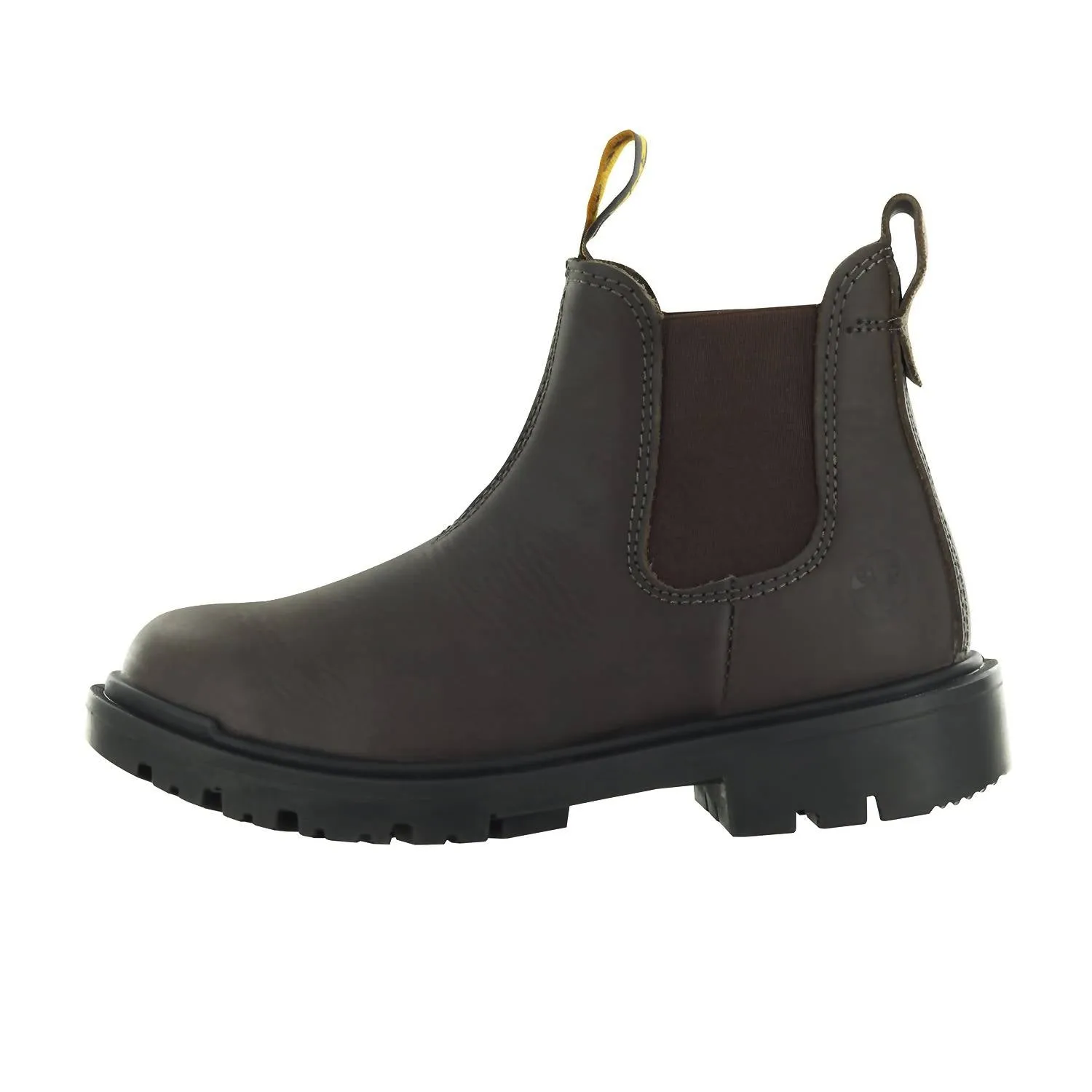 Men's Pull-On Soft Toe Work Boots Eh Rated In Brown