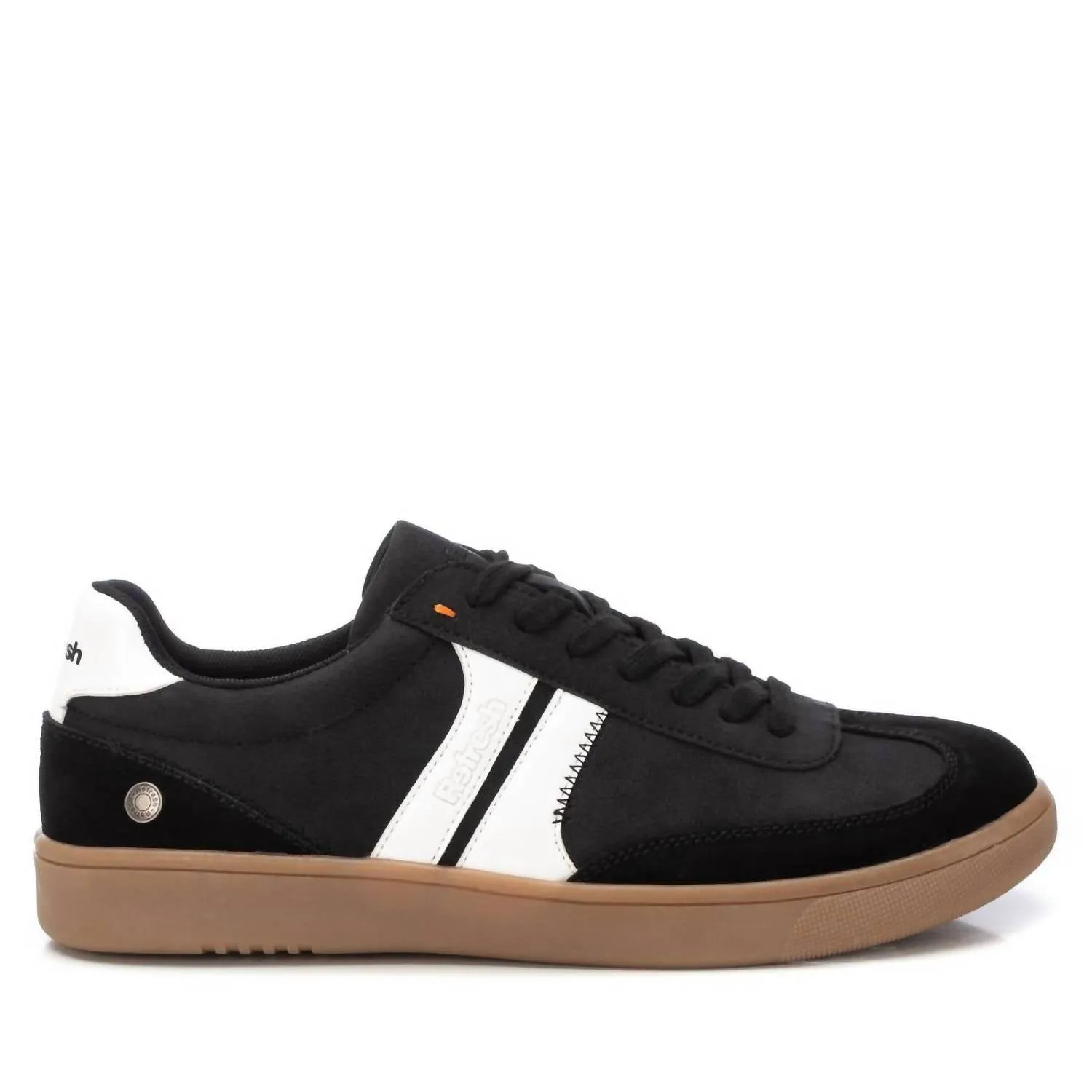 Men's Refresh Casual Sneakers In Black