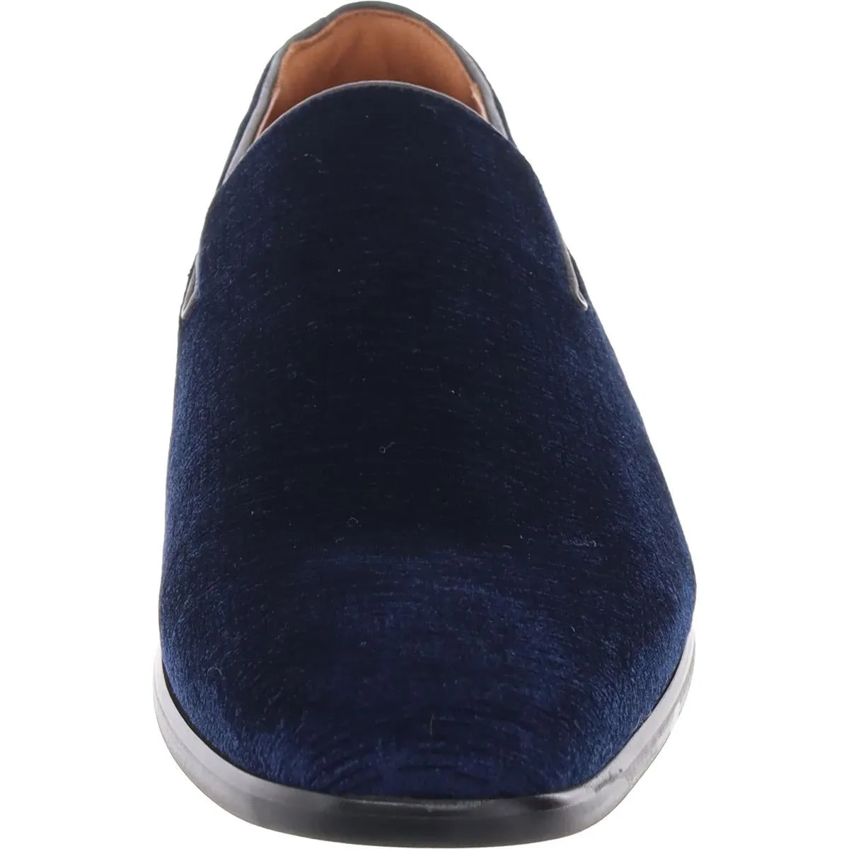 Mens Solid Velvet Loafers