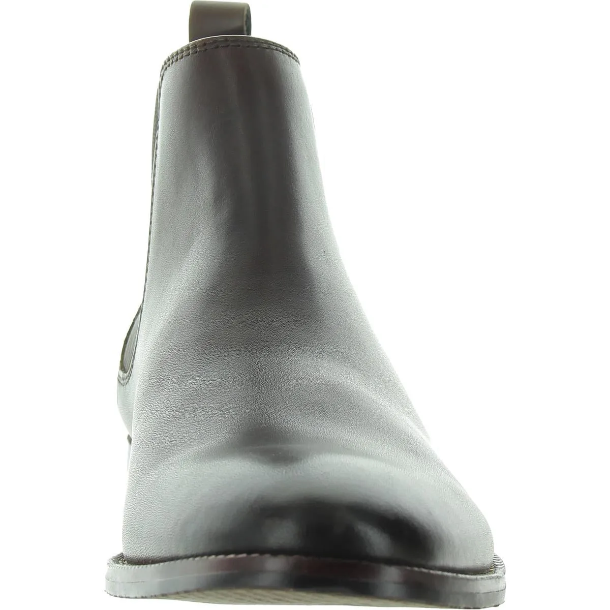 Mens Stretch Leather Chelsea Boots