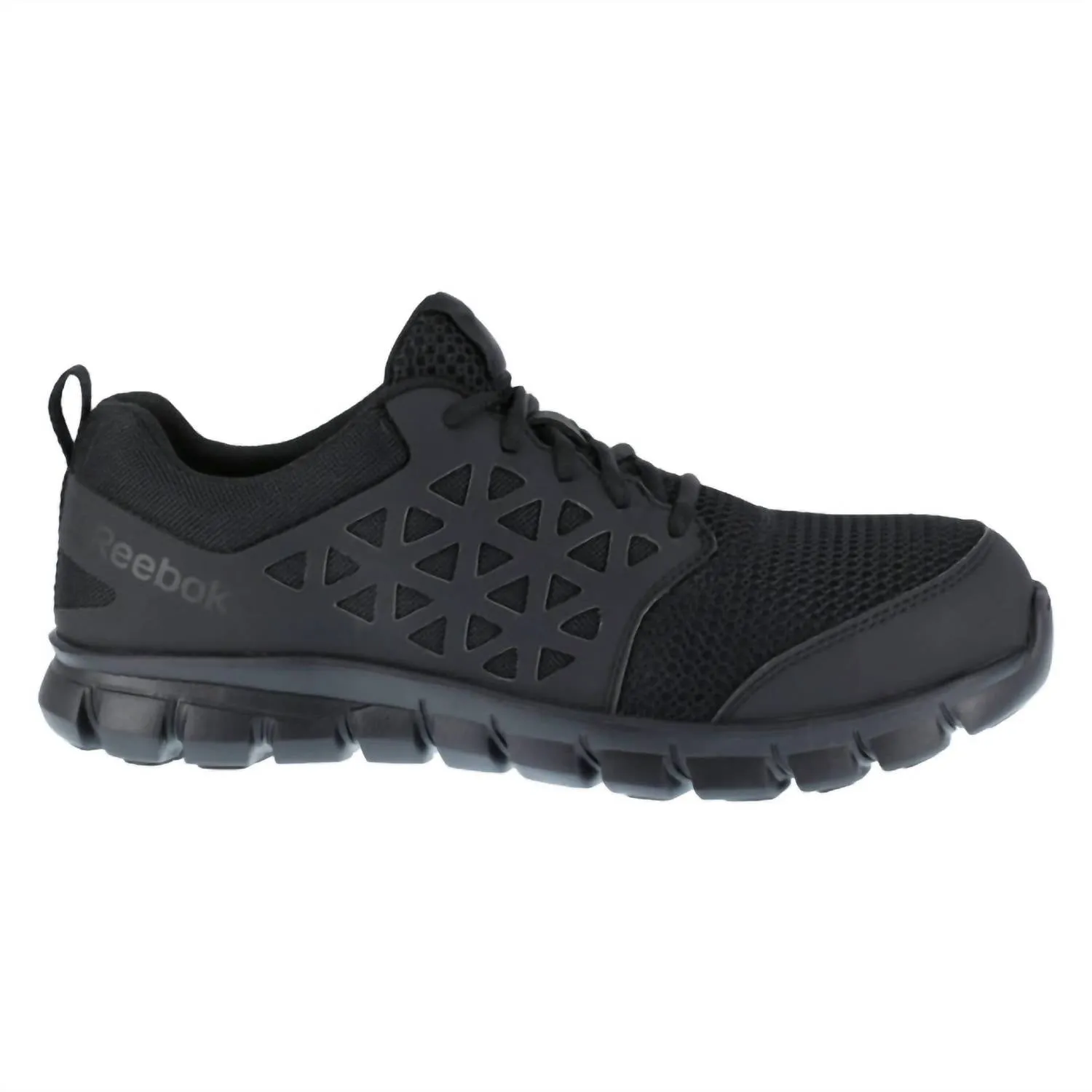 Men's Sublite Cushion Work Shoes In Black