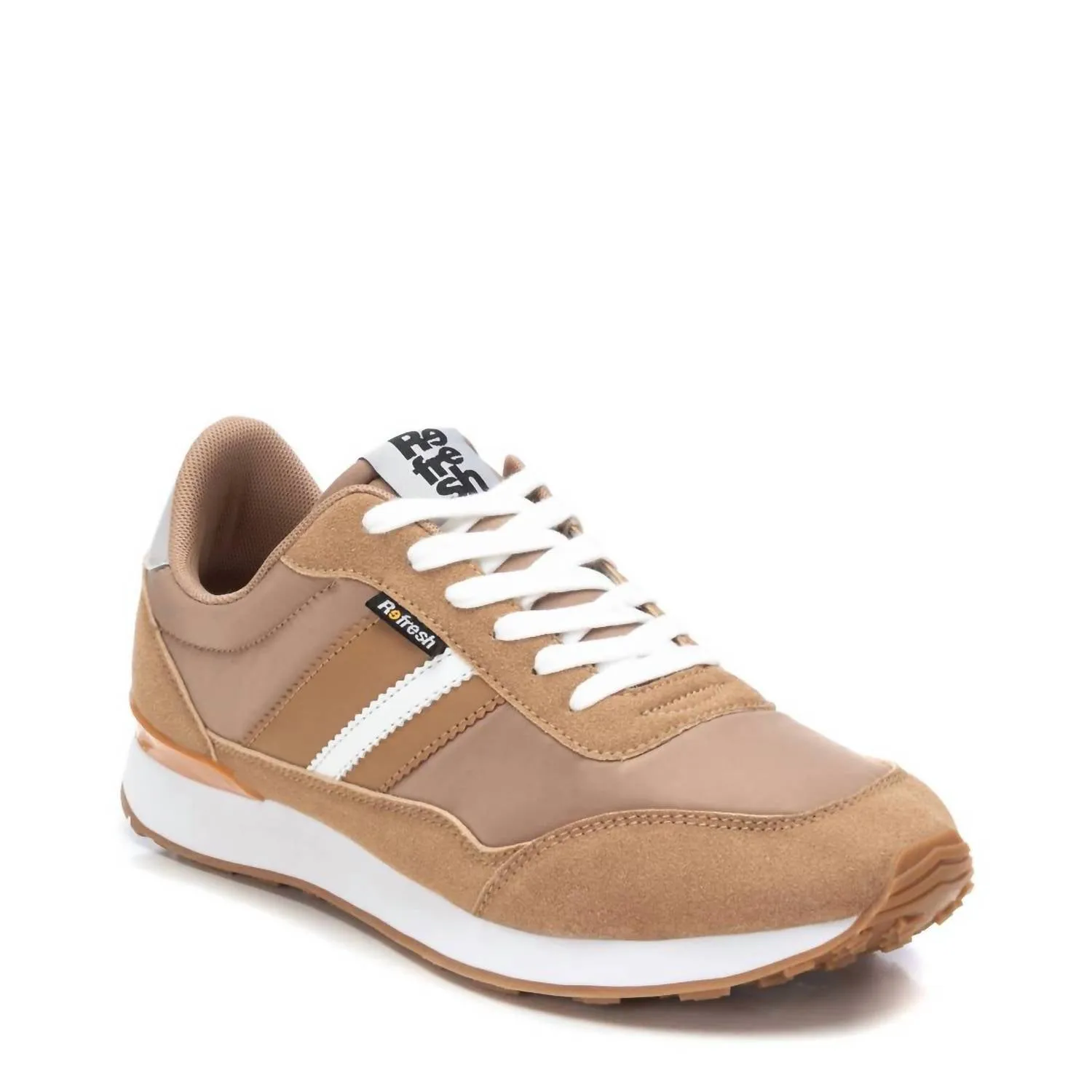 Men's Traditional Sneakers In Medium Beige
