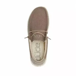 Men's Wally Shoes In Chambray Sepia Brown