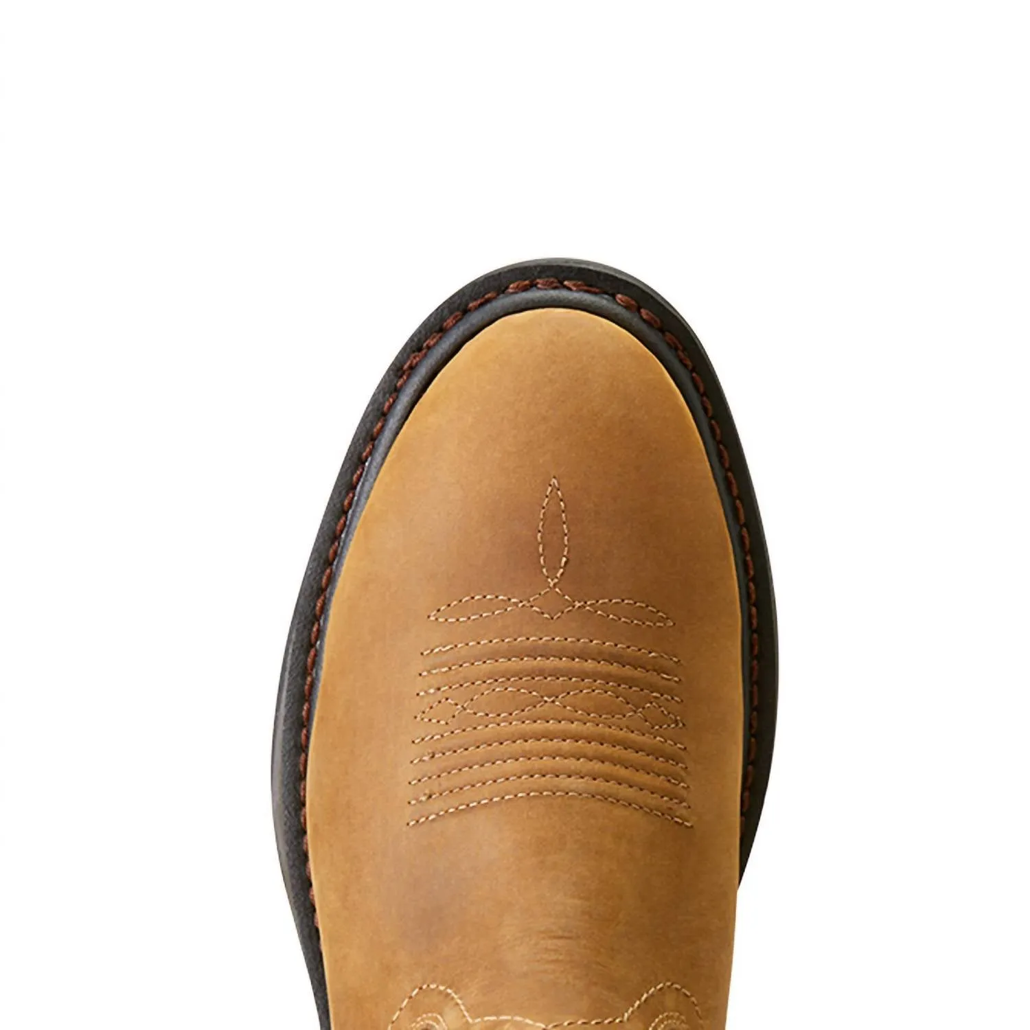 Men's Workhog Xt H2O Western Boots In Distressed Brown/bravo Brown