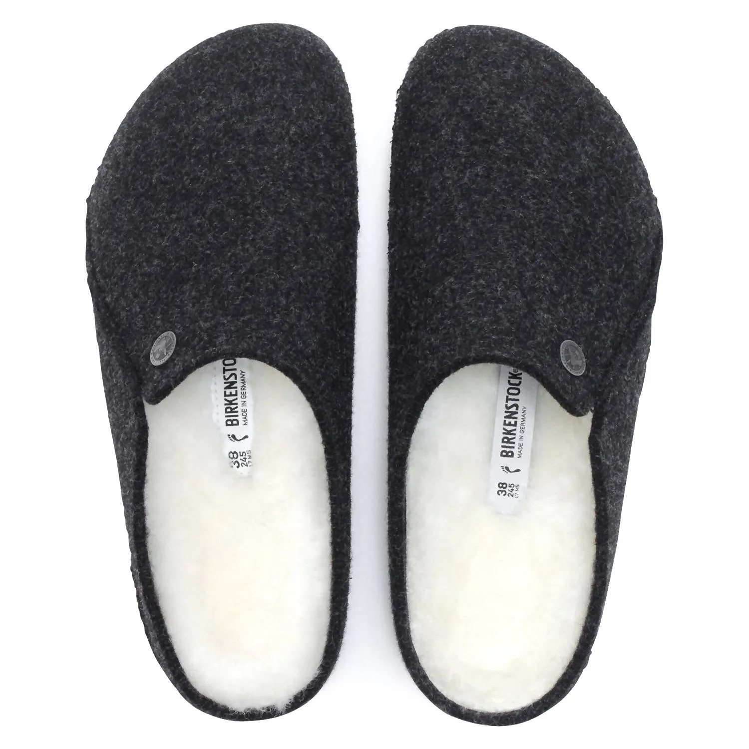 Men's Zermatt Shearling Slipper In Anthracite