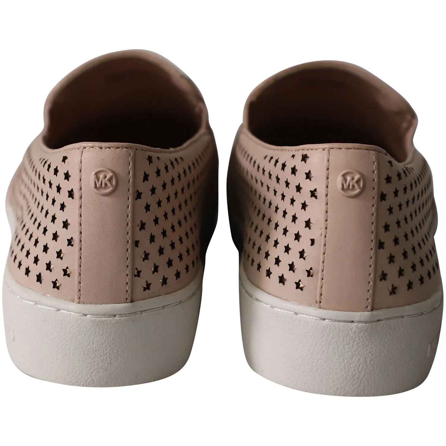 Michael Kors Keaton Slip On Sneakers in Pink Leather