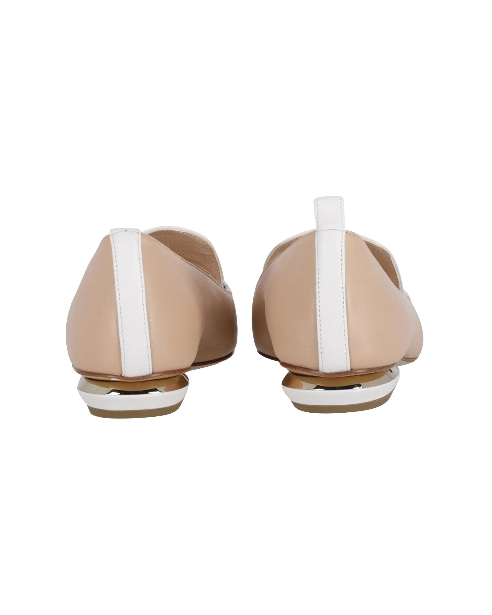 Nicholas Kirkwood Beya Loafers in Nude Nappa Calf Leather