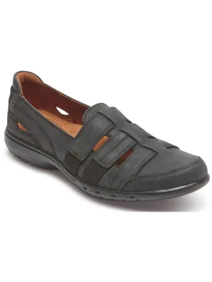 Penfield Fish Womens Leather Slip On Loafers