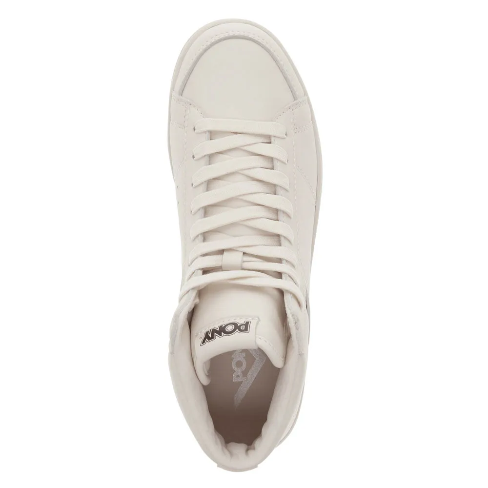 PONY Mens M-80 High Genuine Leather Premium Lace Up Athletic Sneaker Shoe