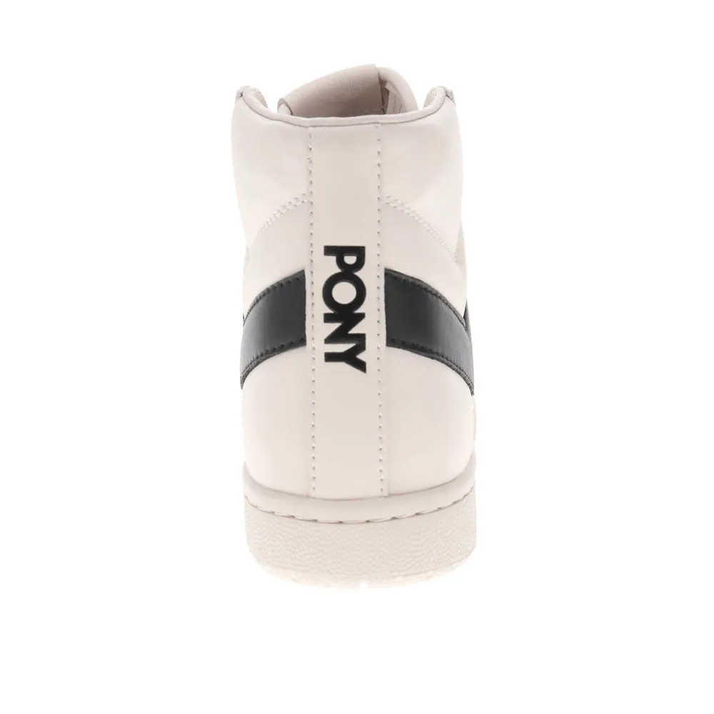 PONY Mens M-80 High Genuine Leather Premium Lace Up Athletic Sneaker Shoe