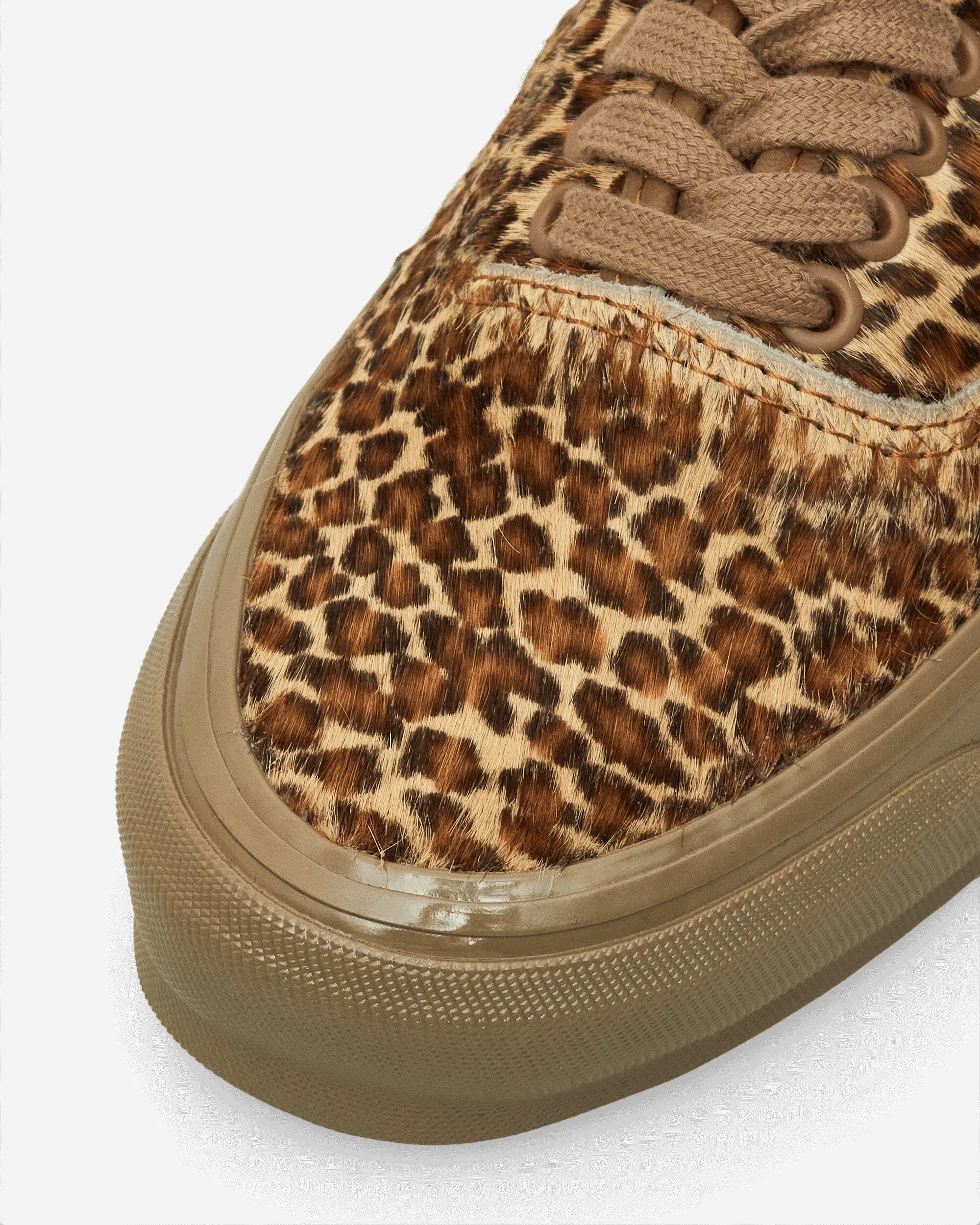 Premium Authentic 44 Pony Hair Sneakers Leopard