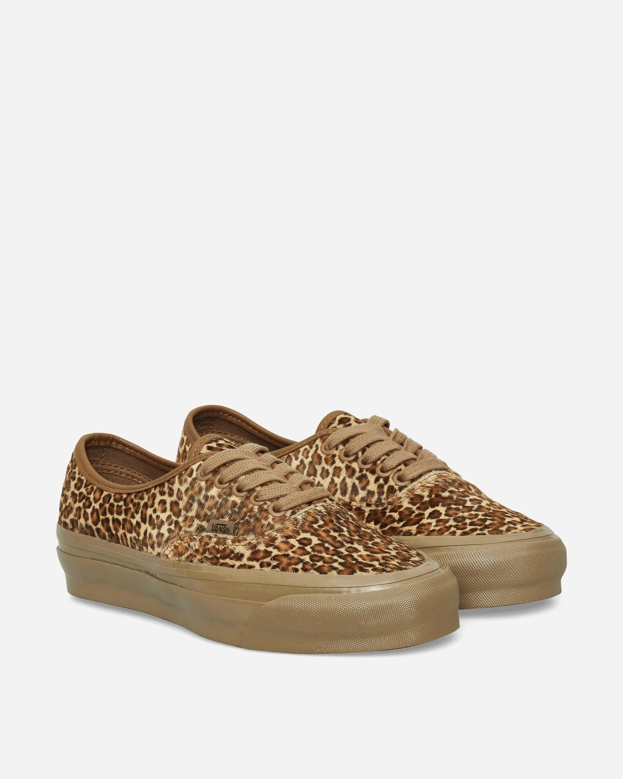 Premium Authentic 44 Pony Hair Sneakers Leopard
