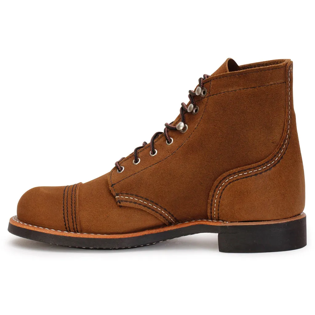 Red Wing Iron Ranger Suede Leather Women's Ankle Boots