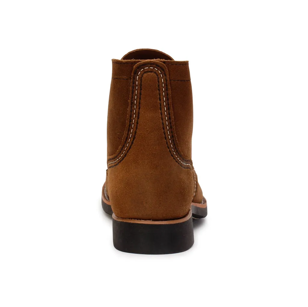 Red Wing Iron Ranger Suede Leather Women's Ankle Boots