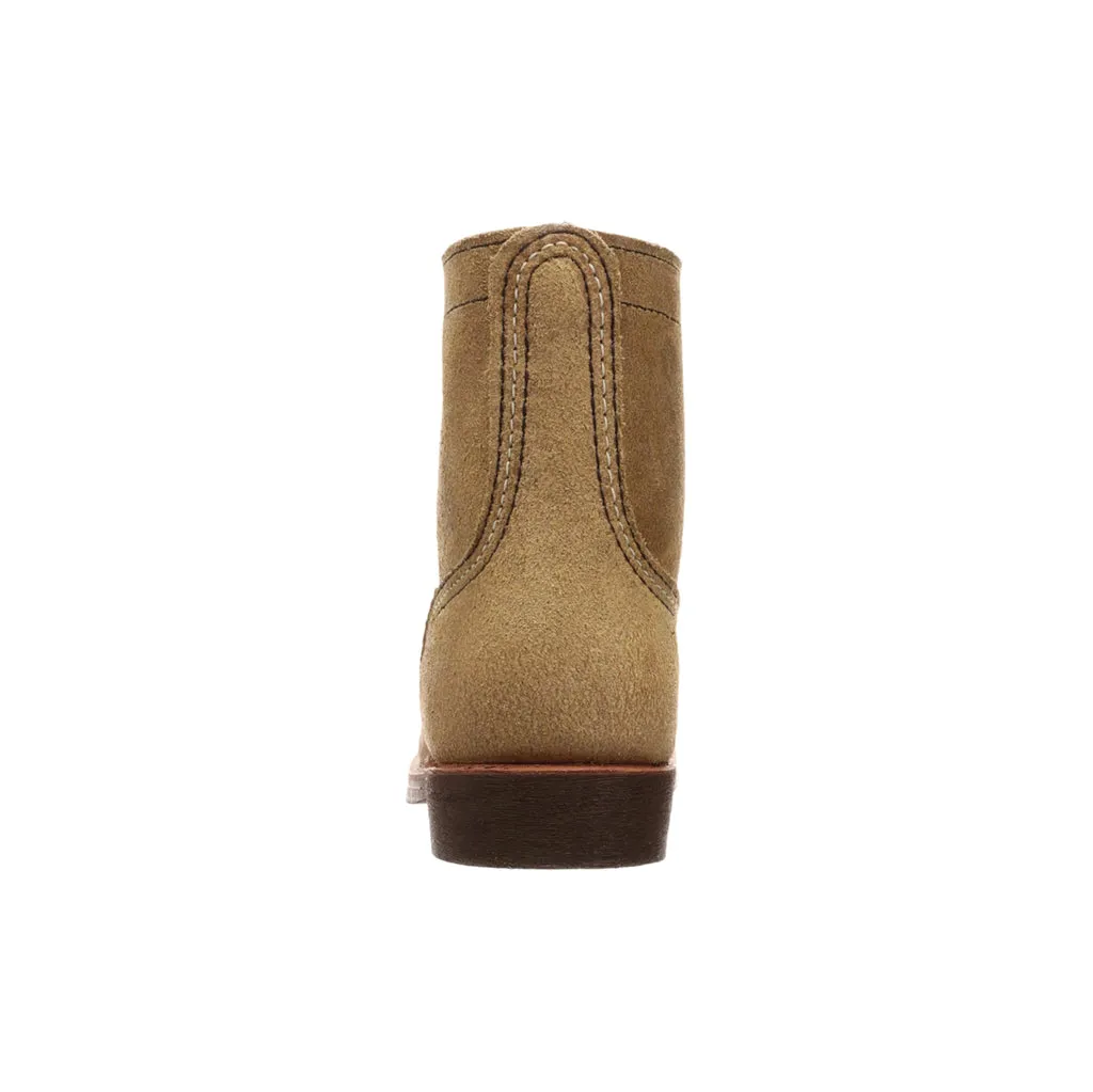Red Wing Iron Ranger Suede Leather Women's Ankle Boots