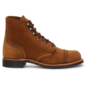 Red Wing Iron Ranger Suede Leather Women's Ankle Boots