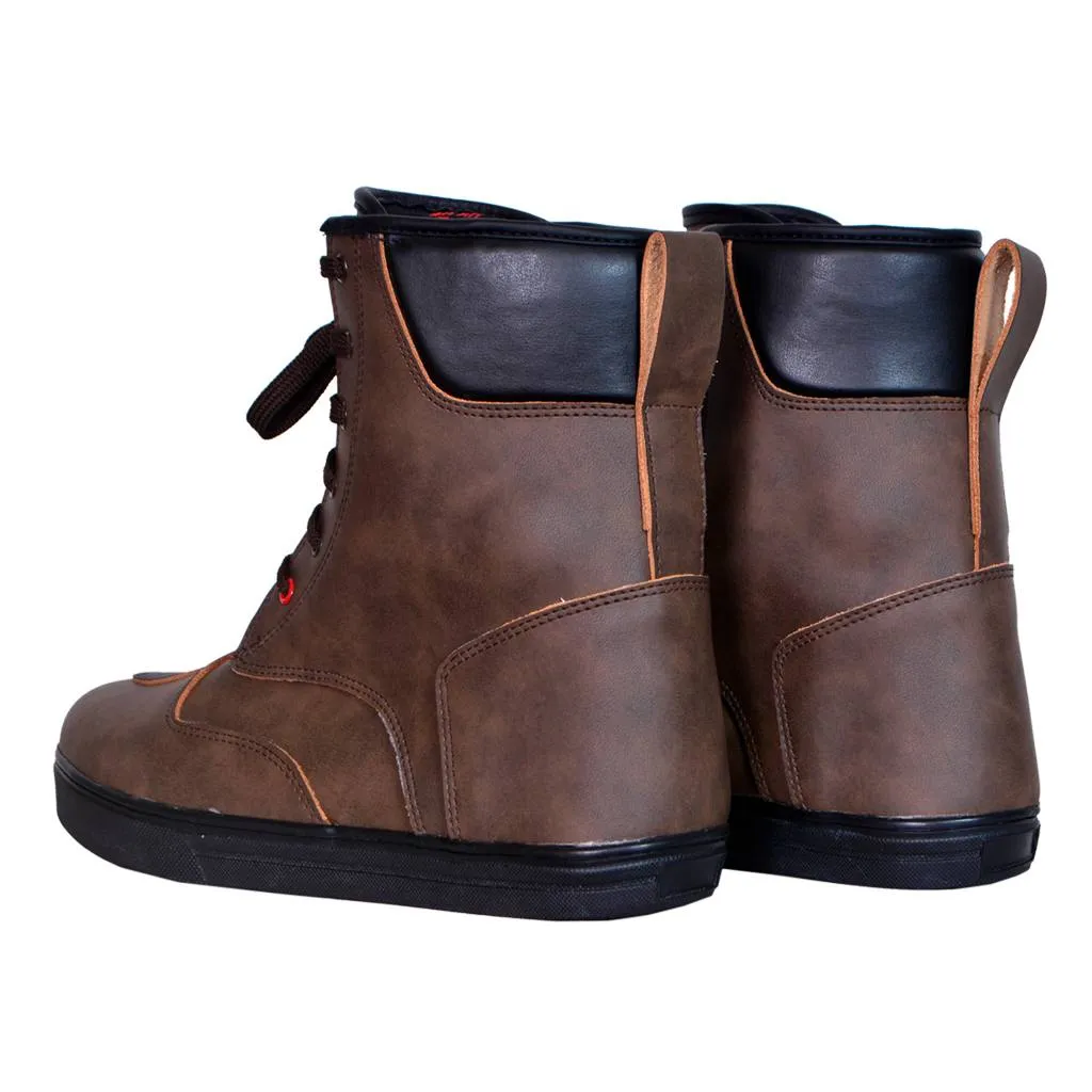 RIDERACT® Motorcycle Sneakers Boots Reckon Leather Motorbike Boots