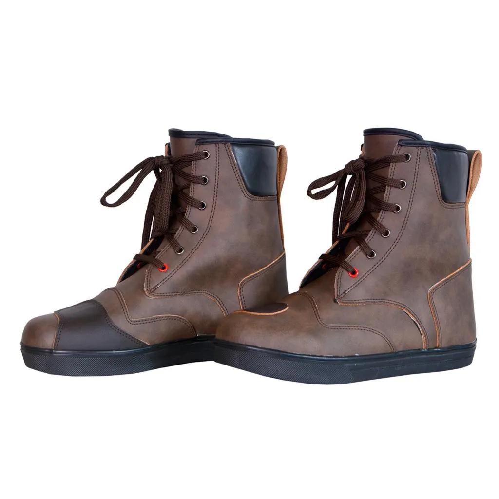RIDERACT® Motorcycle Sneakers Boots Reckon Leather Motorbike Boots