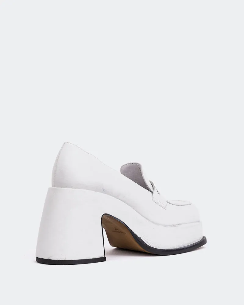 Rochfort White Leather