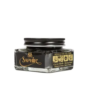 Saphir Médaille d'Or Cordovan Cream Polish #01 Black