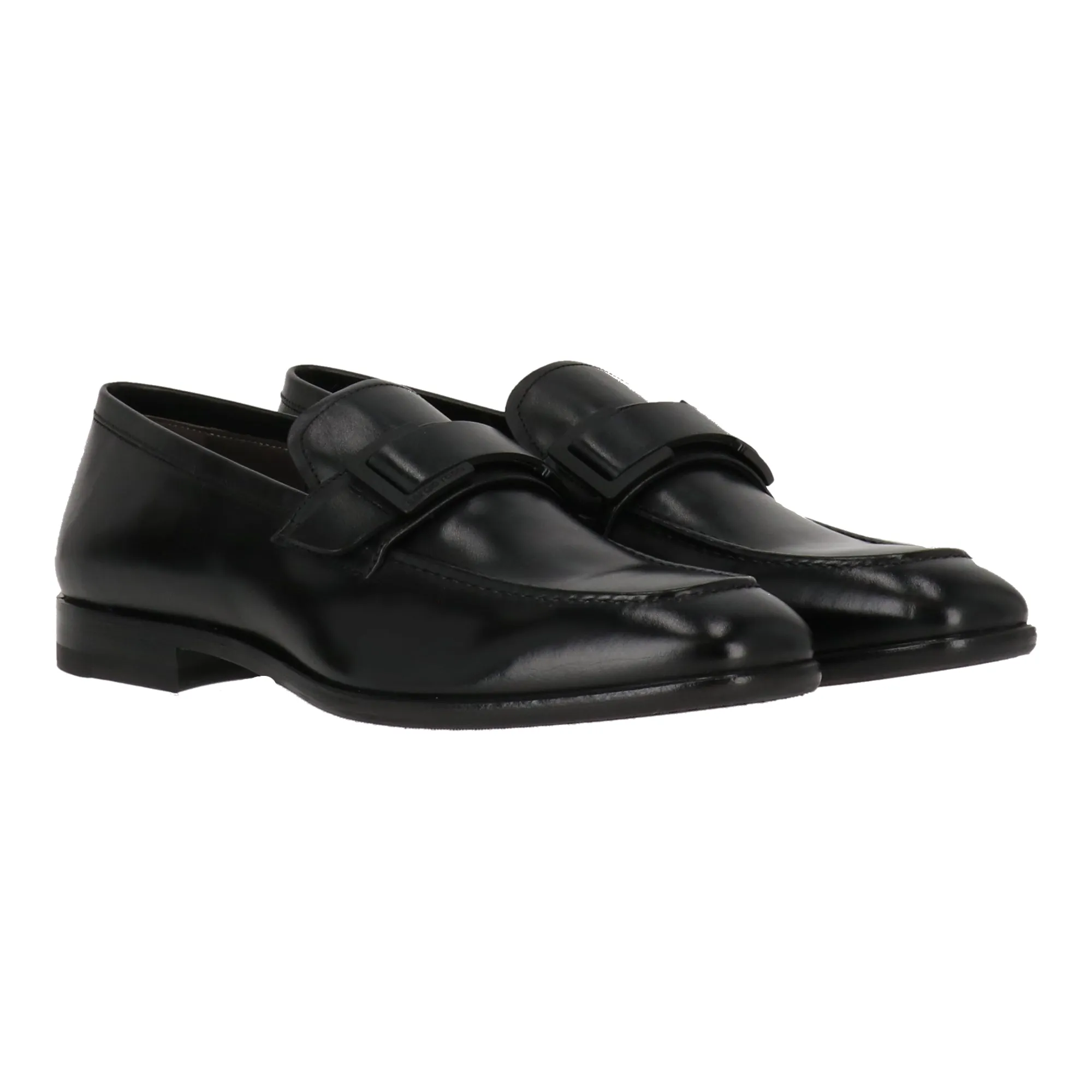 Sergio Rossi Mens Black Loafer