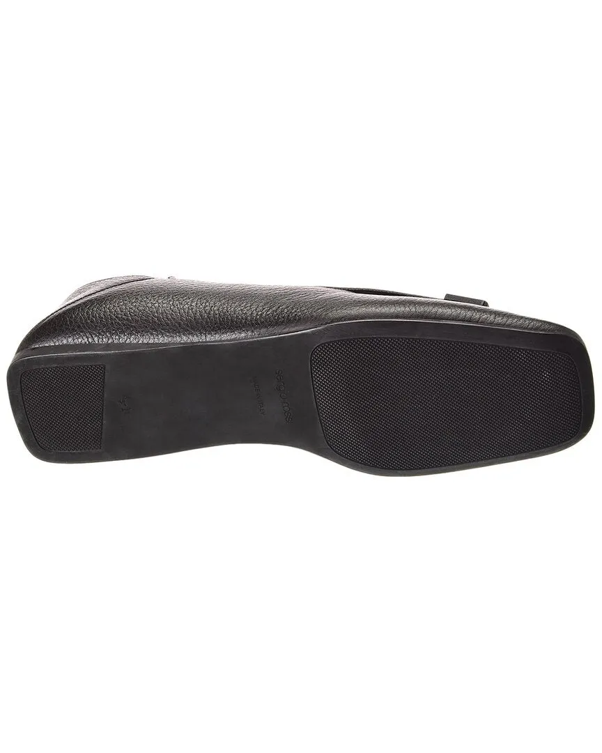 Sergio Rossi SR1 Leather Loafer