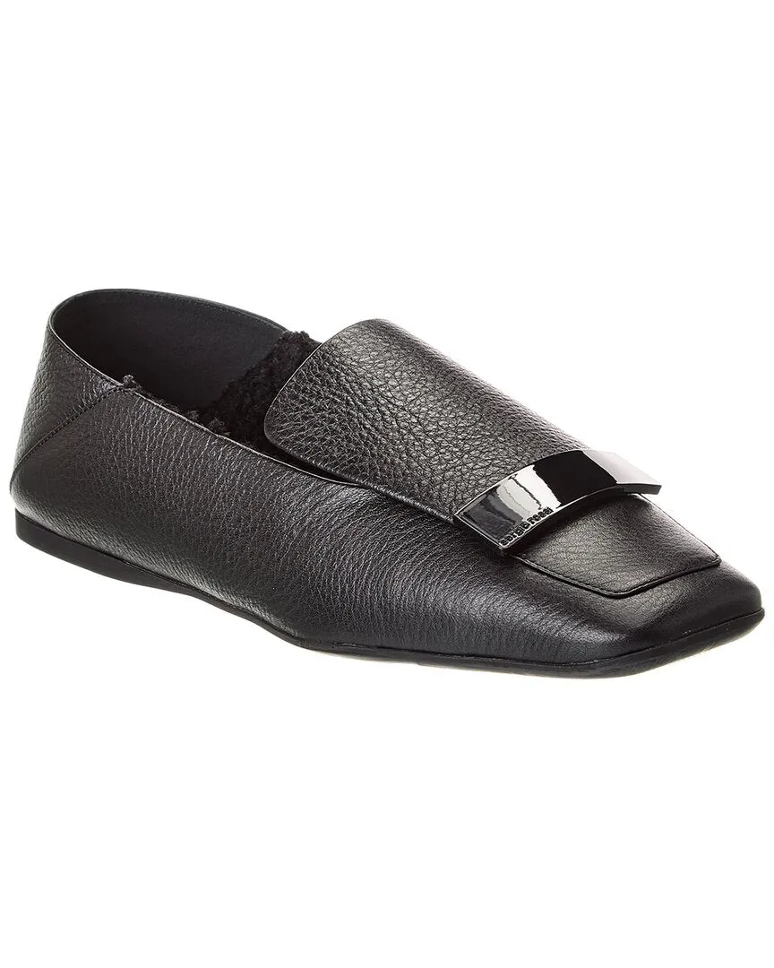 Sergio Rossi SR1 Leather Loafer