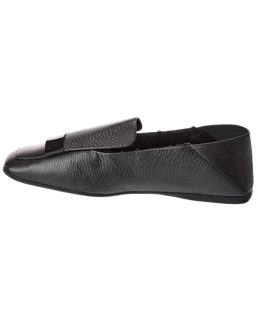 Sergio Rossi SR1 Leather Loafer
