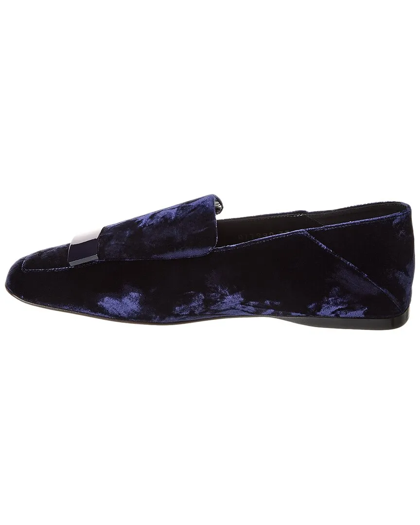 Sergio Rossi SR1 Velvet Loafer