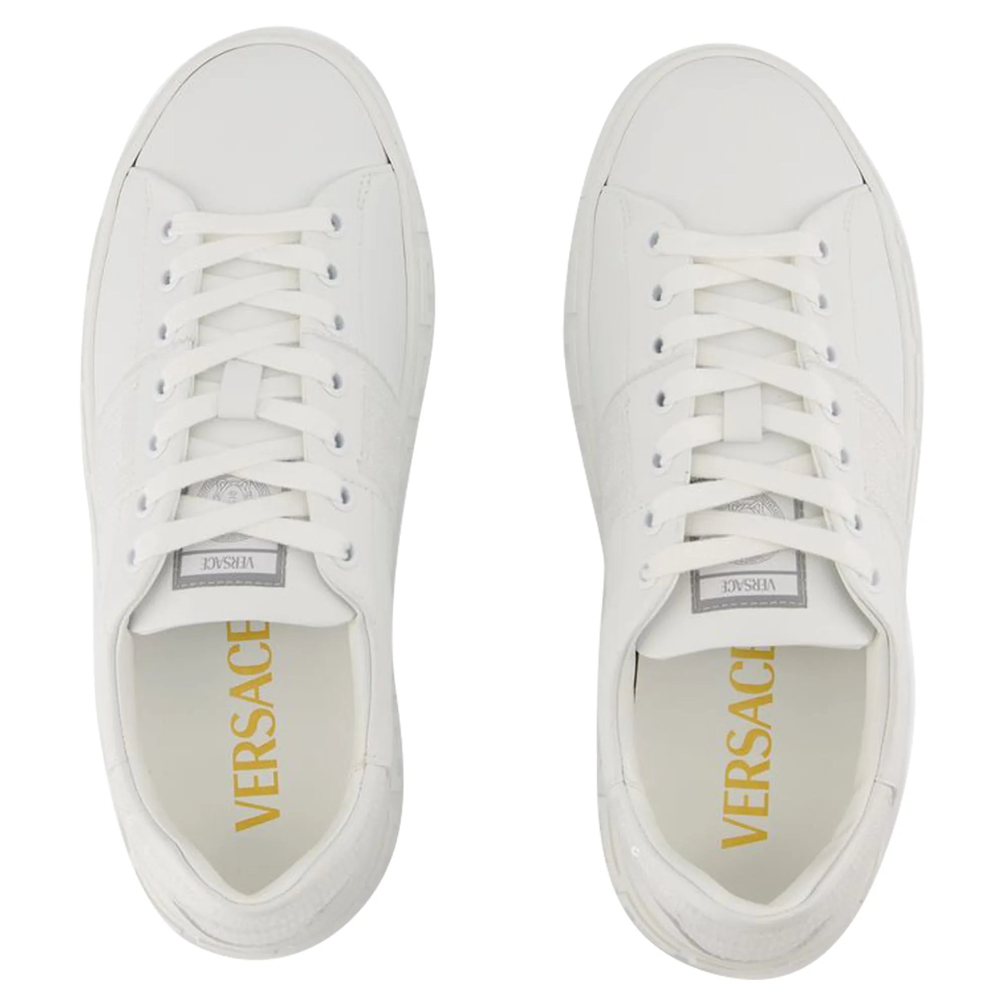 Sneakers - Versace - Cotton - White