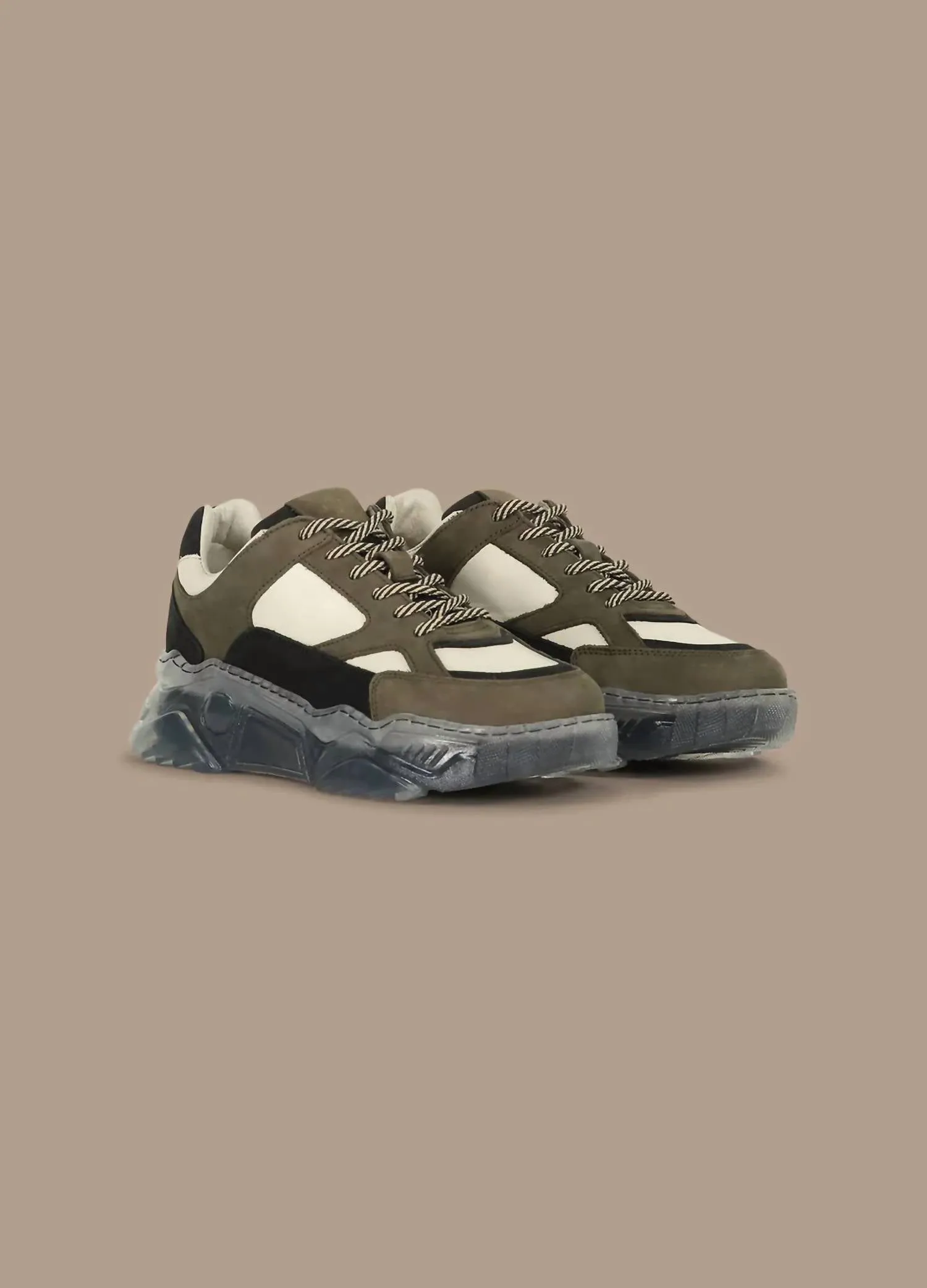 Sole Sneaker In Wood