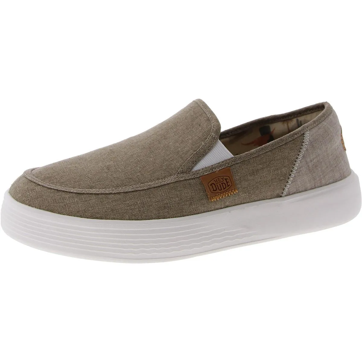 SUNAPEE Mens Round toe Slip on Loafers