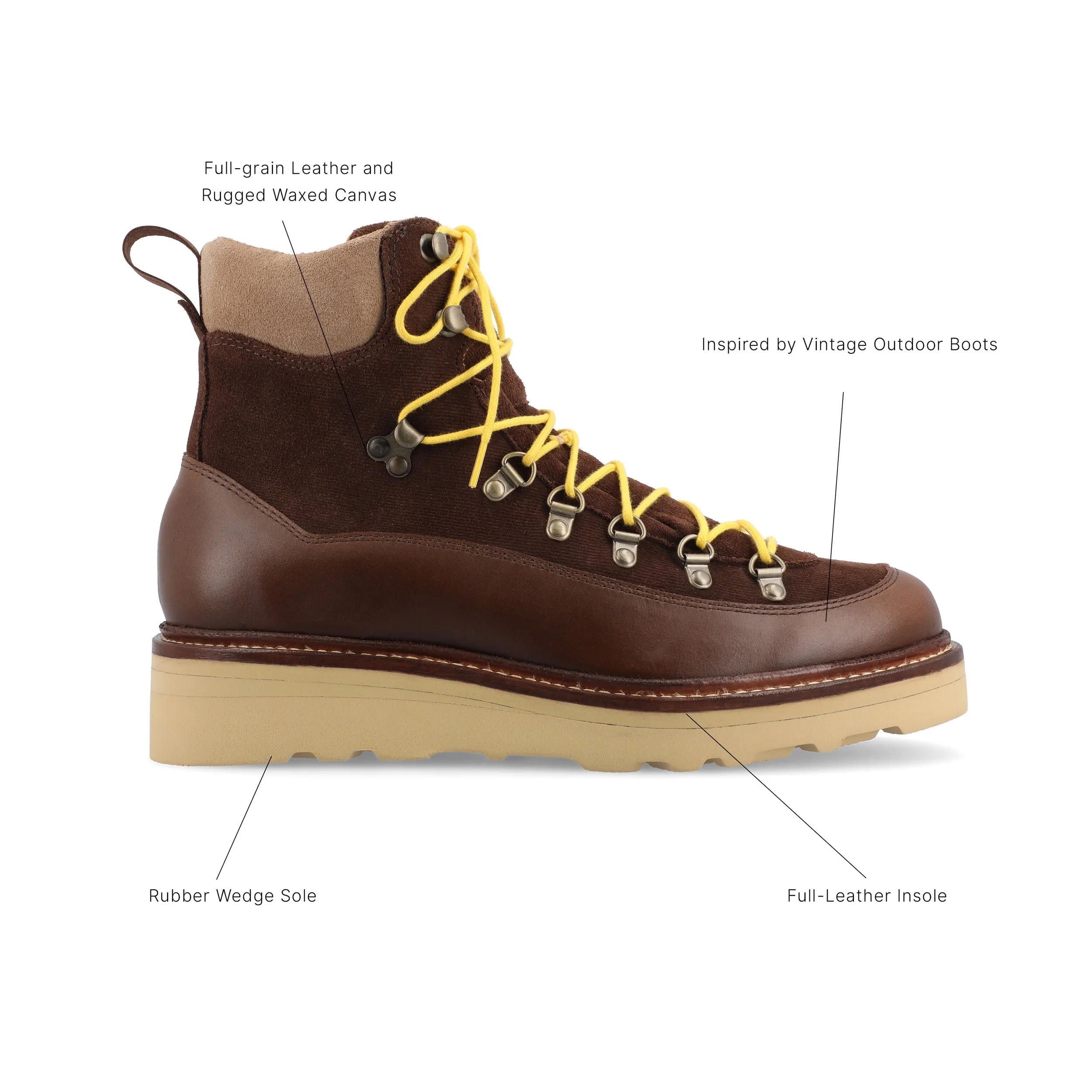 The Alpine Boot in Peanut