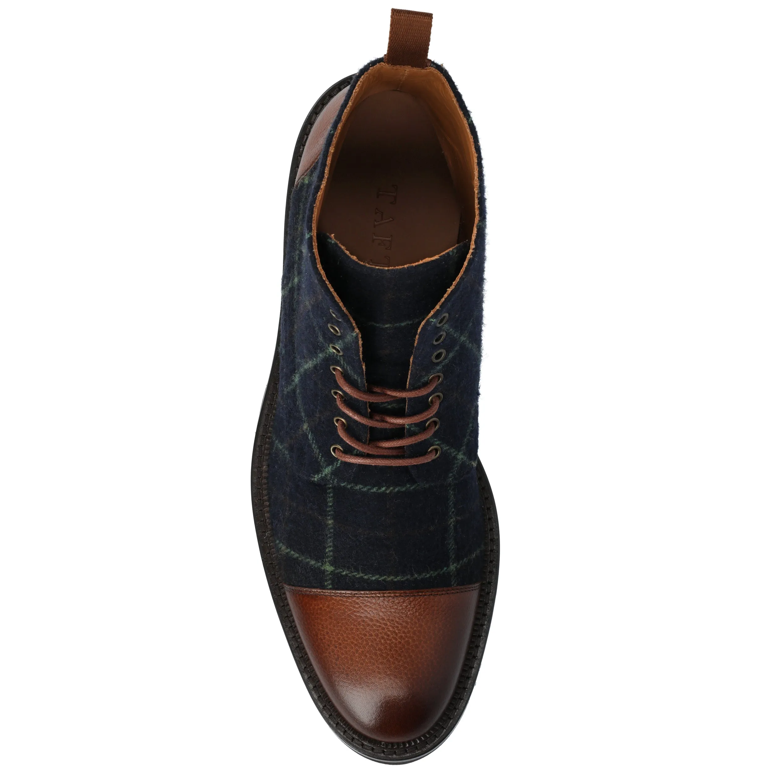 The Jack Boot in Navy Tweed