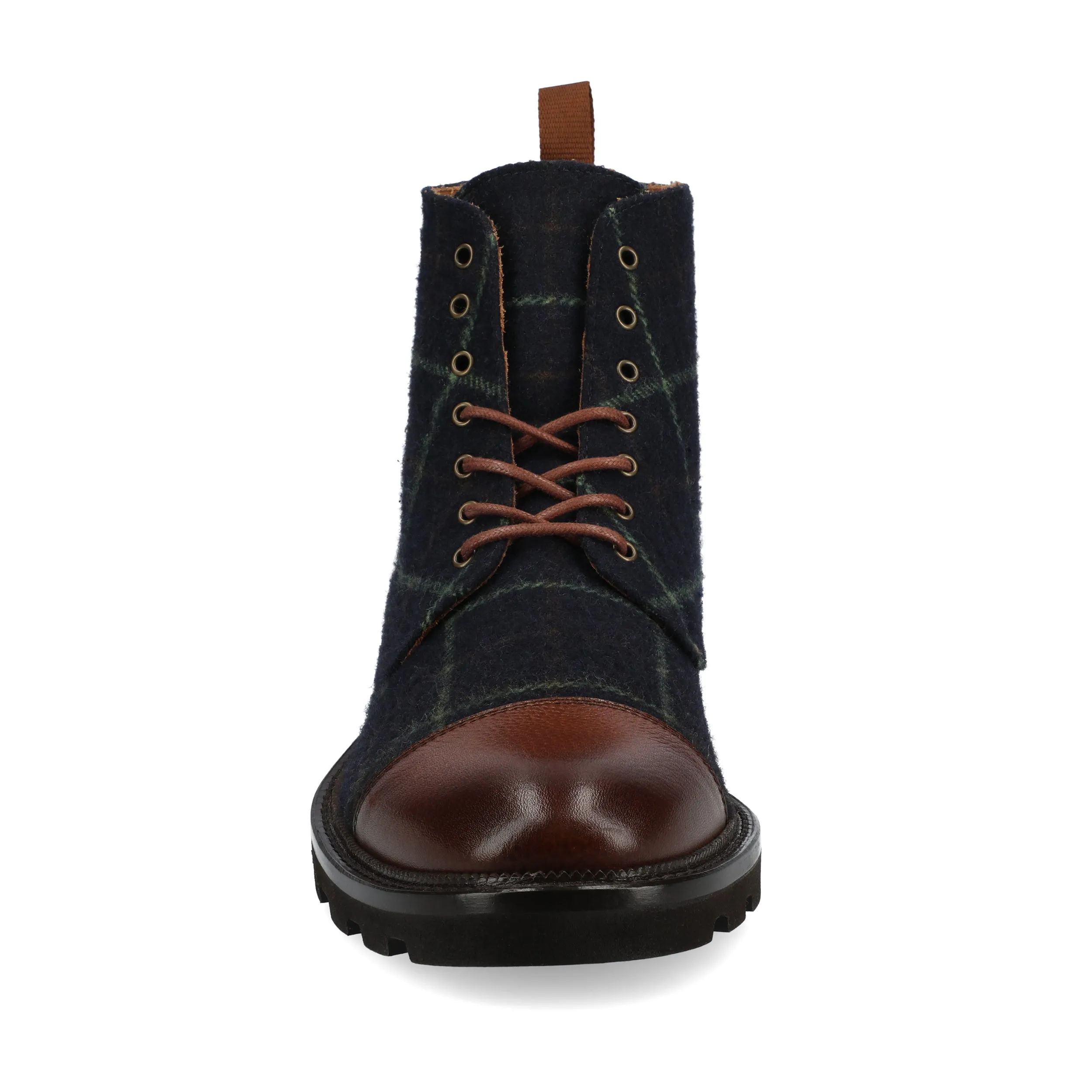 The Jack Boot in Navy Tweed