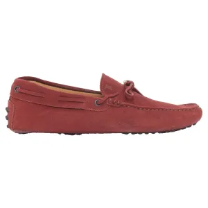 Tod's Gommino Suede Leather Dot Sole Driving Loafers