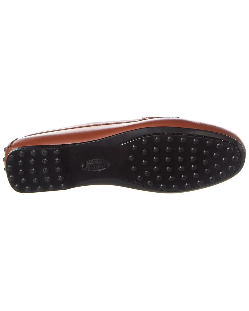 TOD��s Logo Leather Loafer