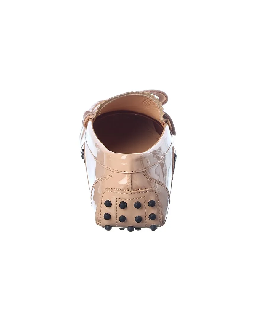 TOD��s Patent & Velvet Loafer