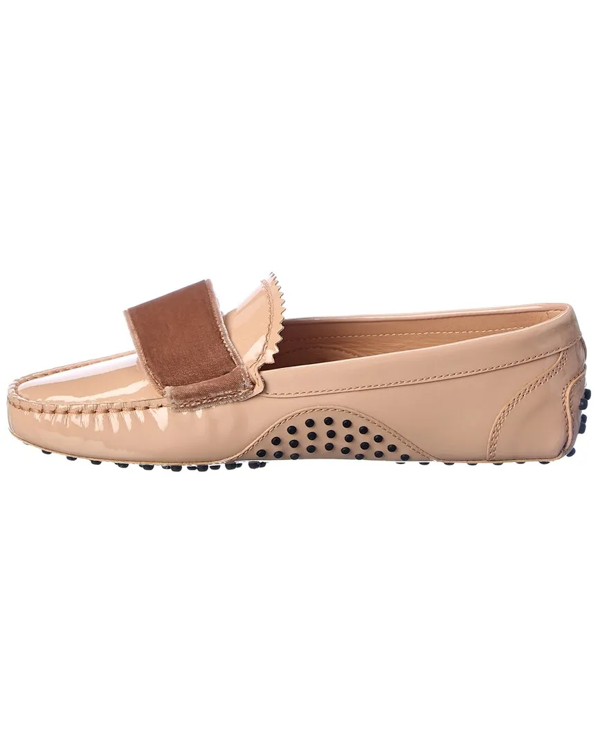 TOD��s Patent & Velvet Loafer