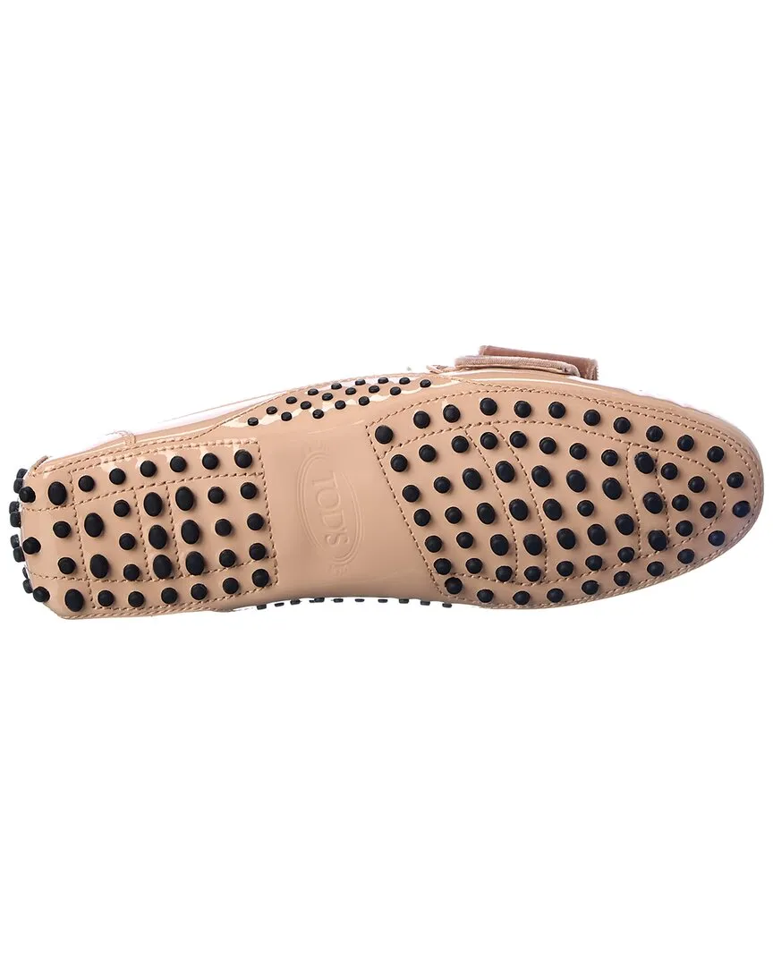 TOD��s Patent & Velvet Loafer