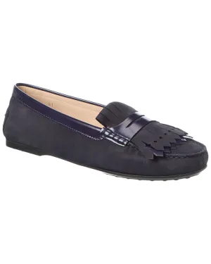 TOD’s Suede & Leather Loafer