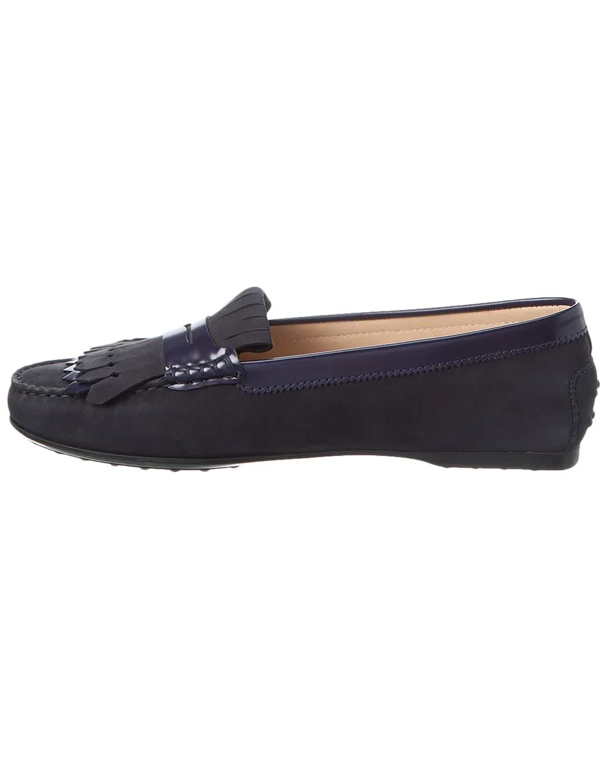 TOD’s Suede & Leather Loafer