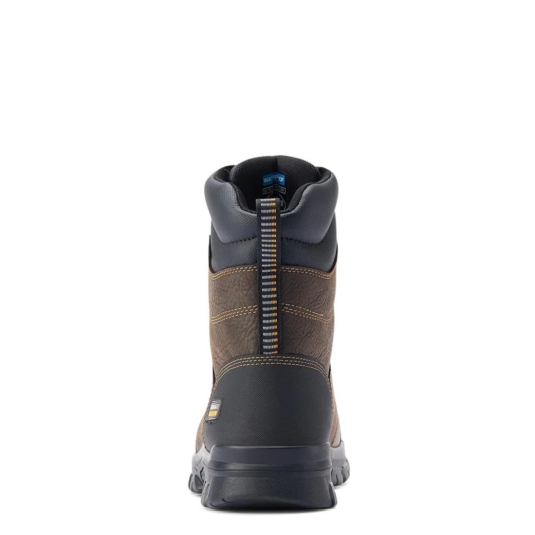 Treadfast 8"  Soft-Toe Waterproof Boot Dark Brown