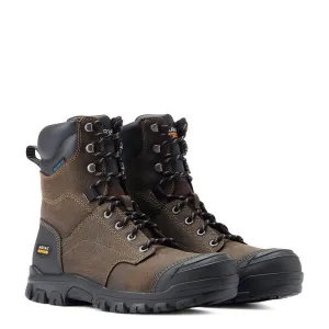 Treadfast 8"  Soft-Toe Waterproof Boot Dark Brown