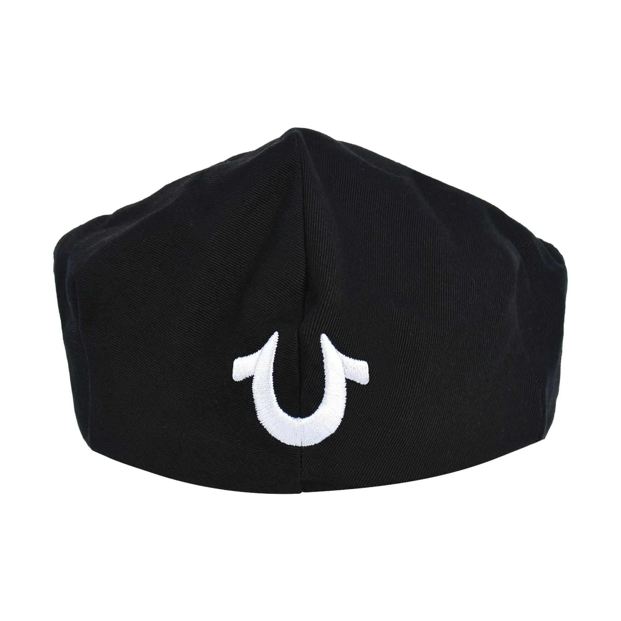 True Religion Flat Cap, Cotton Breathable Driving Newsboy Hat with Horseshoe Woven Logo, Black ecco Shoes