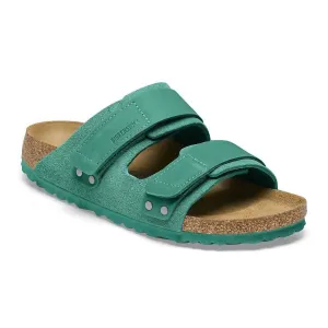 Uji Sandal In Digital Green
