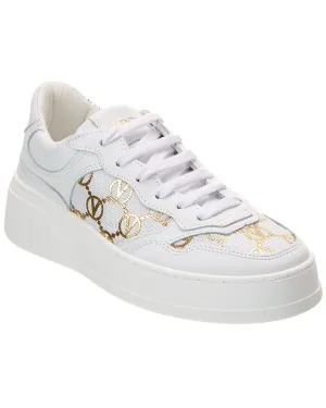 Valentino by Mario Valentino Minerva Leather Sneaker